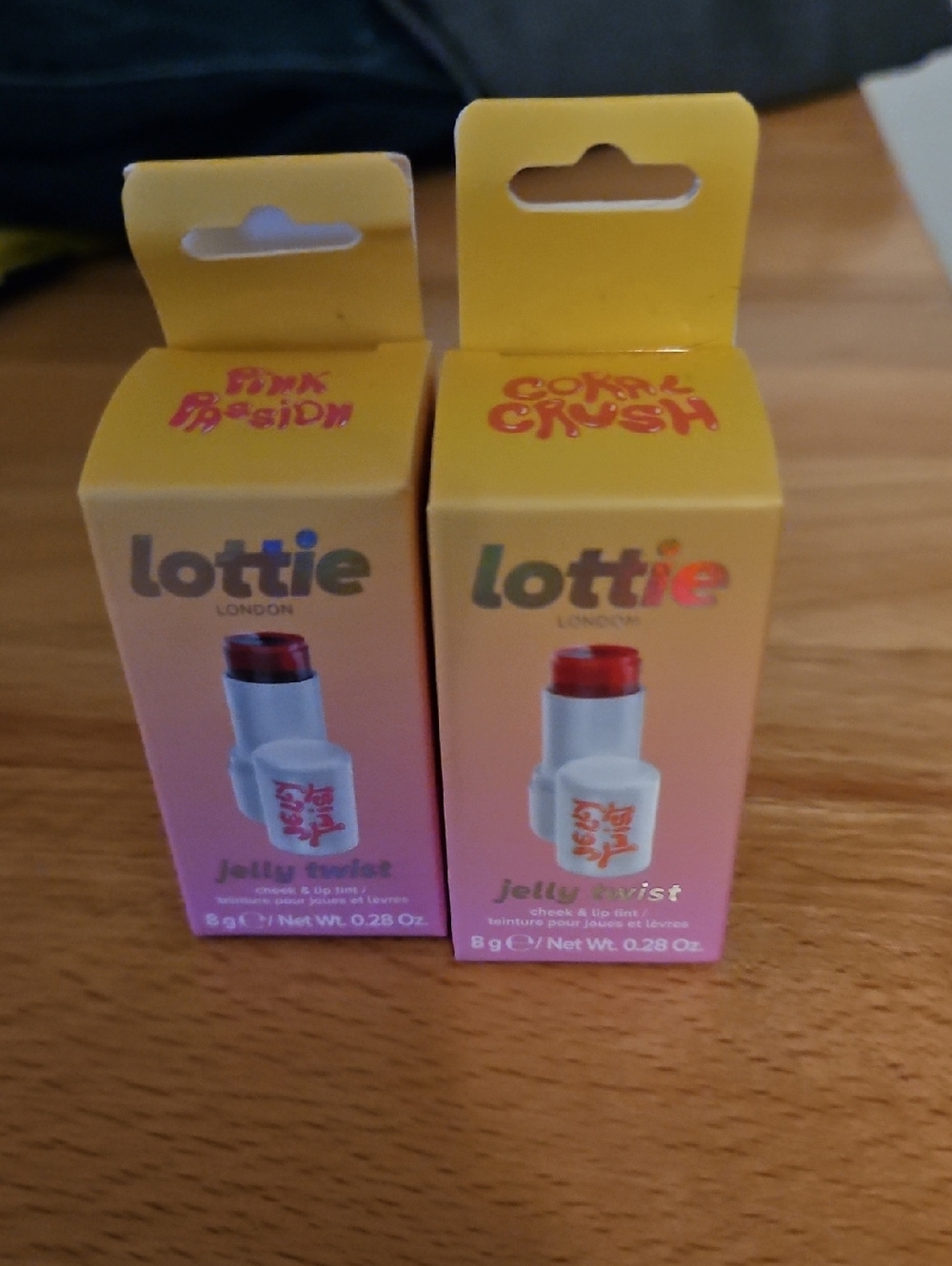 Lottie London Jelly Twist Lip & Cheek Tint — Pink Passion